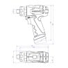 Wiertarka udarowa Metabo 600385501 PowerMaxx SB Basic 12V 1x2Ah 34Nm walizka