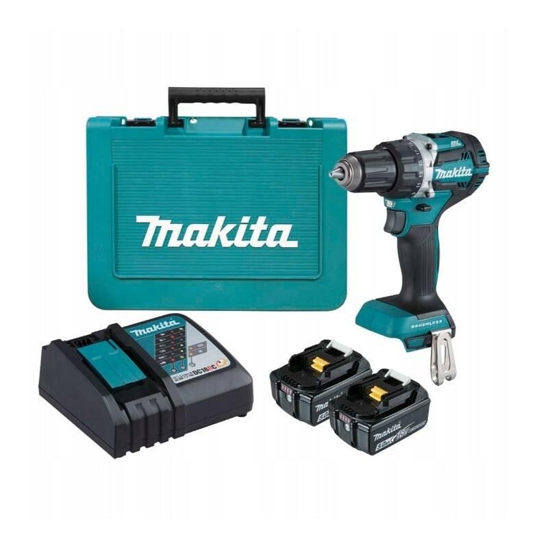 Wkrętarka 18V LXT BL XPT 2x3Ah MAKPAC MAKITA DDF484RTE