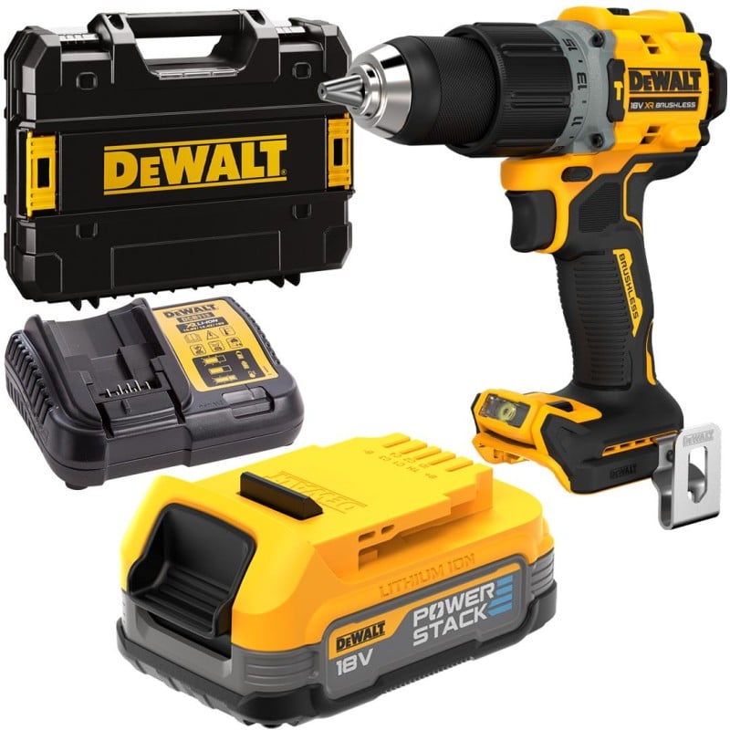 Wkrętarka udar 18V 1x1,7Ah PS DeWALT DCD805E1T-QW