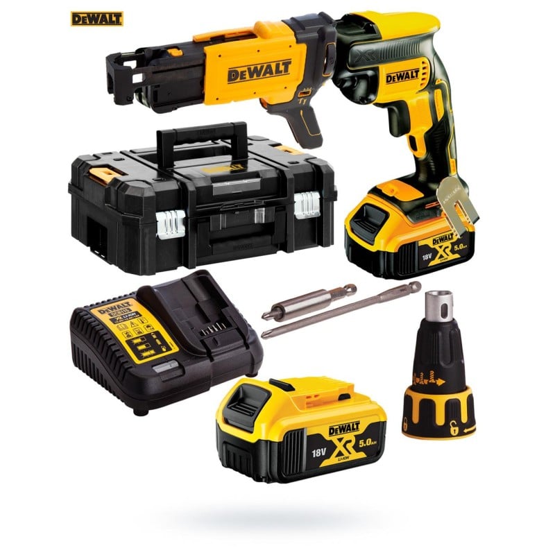 Wkrętarka DEWALT DCF620P2K 18V 2x5Ah BL do płyt GK