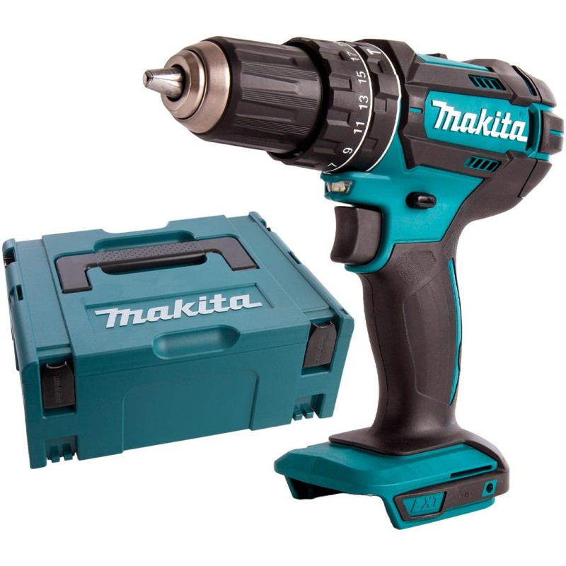 Wkrętarka udarowa 18V 62Nm 2-biegi Makita DHP482ZJ