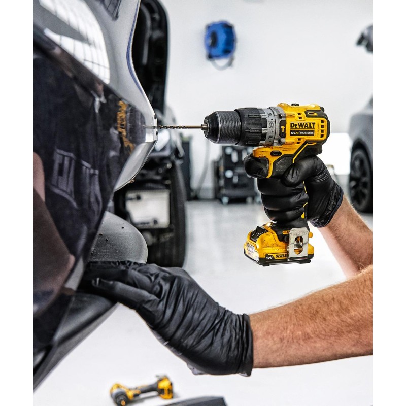 Wkrętarka 12V udar 57,5Nm BODY DeWALT DCD706-XJ