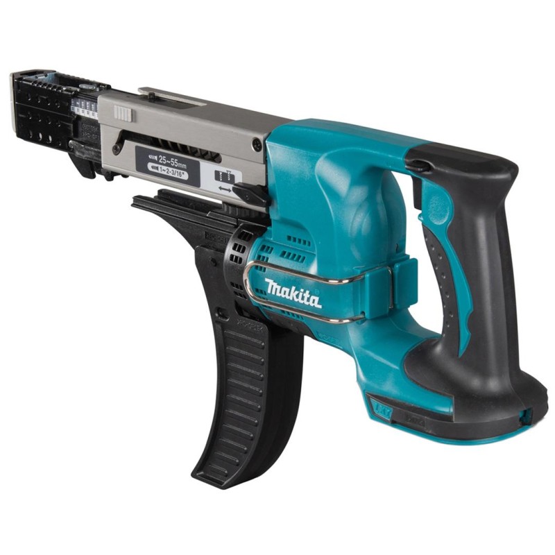 Wkrętarka Makita DFR550RFE LXT 18V 2x3Ah 25-50mm + wkręty na taśmie do płyt G-K 3,9x25mm 20x50szt + walizka