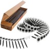 Wkrętarka Makita DFR550RFE LXT 18V 2x3Ah 25-50mm + wkręty na taśmie do płyt G-K 3,9x25mm 20x50szt + walizka