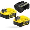 Wkrętarka 18V 2x4Ah UDAR FATMAX V20 SFMCD721M2K