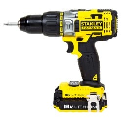Wiertarko-wkrętarka z udarem STANLEY FATMAX FMC625D2 18V Li-Ion 51Nm 2x2Ah walizka