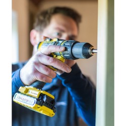 Wiertarko-wkrętarka z udarem STANLEY FATMAX FMC625D2 18V Li-Ion 51Nm 2x2Ah walizka