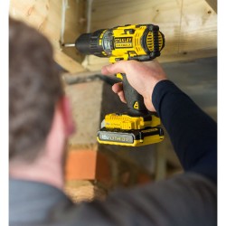 Wiertarko-wkrętarka z udarem STANLEY FATMAX FMC625D2 18V Li-Ion 51Nm 2x2Ah walizka