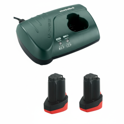 Akumulatorowa wiertarko-wkrętarka Metabo PowerMaxx BS Basic 600080500 12V 2x2Ah 34Nm walizka