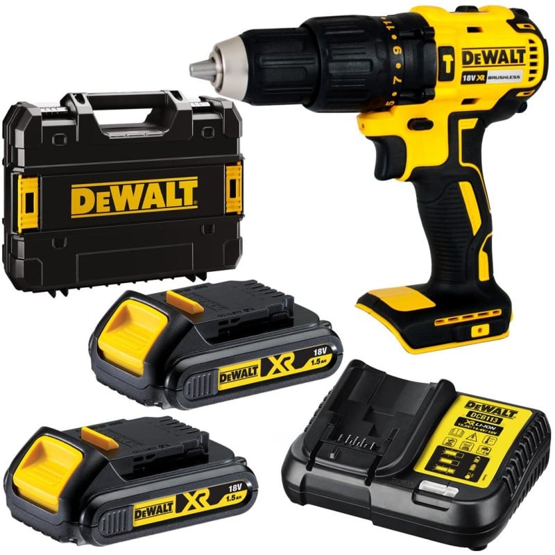 Wkrętarka 18V udar 65Nm 2x1,5Ah DeWALT DCD778S2T