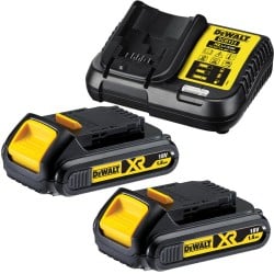 Wkrętarka 18V udar 65Nm 2x1,5Ah DeWALT DCD778S2T