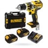 Wkrętarka DeWALT DCD795M2 18V udar 60Nm 2x4Ah BL