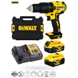 Wkrętarka DEWALT DCD778M2T udar 18V 2x4Ah 65 BL