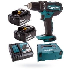 Wkrętarka MAKITA DDF482RFJ 18V 2x3,0Ah MAKPAC