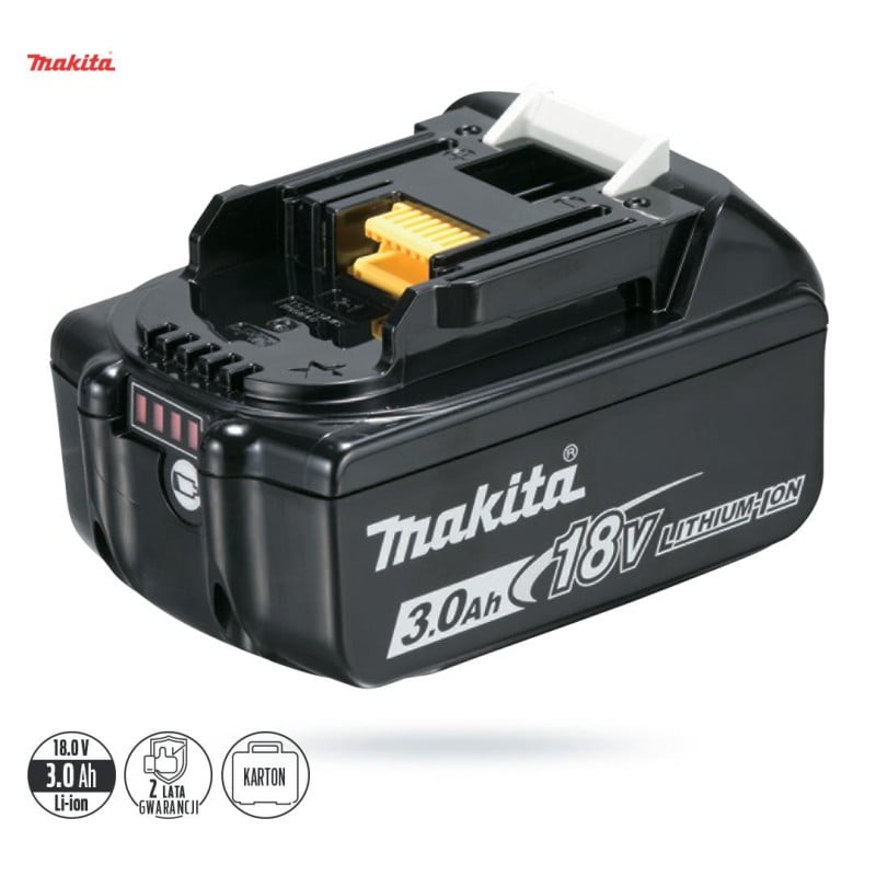 Wkrętarka MAKITA DDF482RFJ 18V 2x3,0Ah MAKPAC