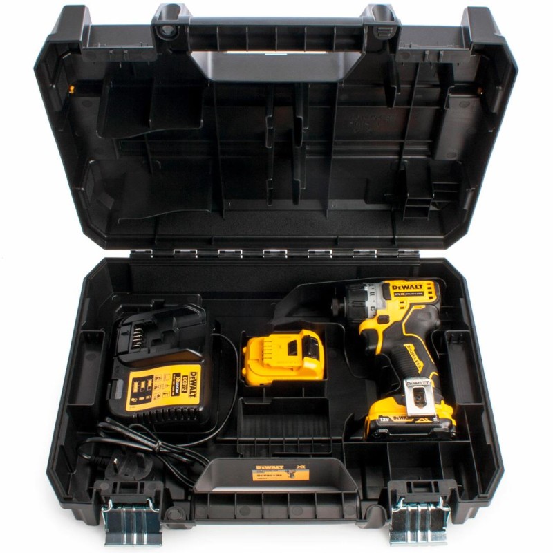 Wkrętarka 12V BL 8 Nm 2x2Ah kufer DeWALT DCF601D2