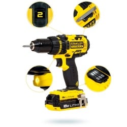 Wkrętarka FATMAX FMC600D2 18V 48Nm 2x2Ah 2 biegi