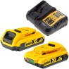 Wkrętarka DEWALT DCF620D2K 18V 2x2Ah BL do płyt GK
