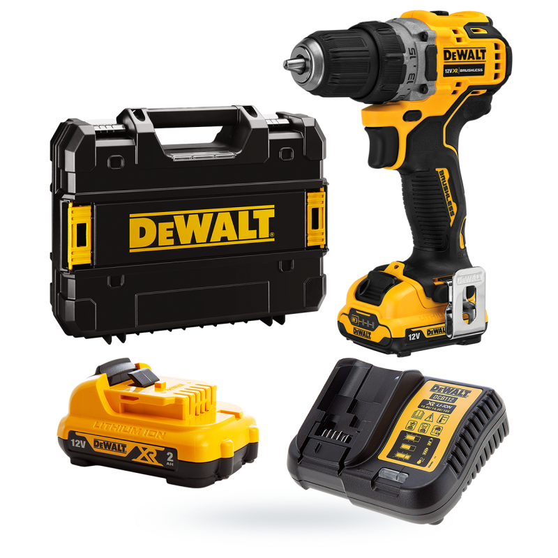 Wkrętarka DEWALT DCD701D2 12V 57,5Nm 2x2Ah BL