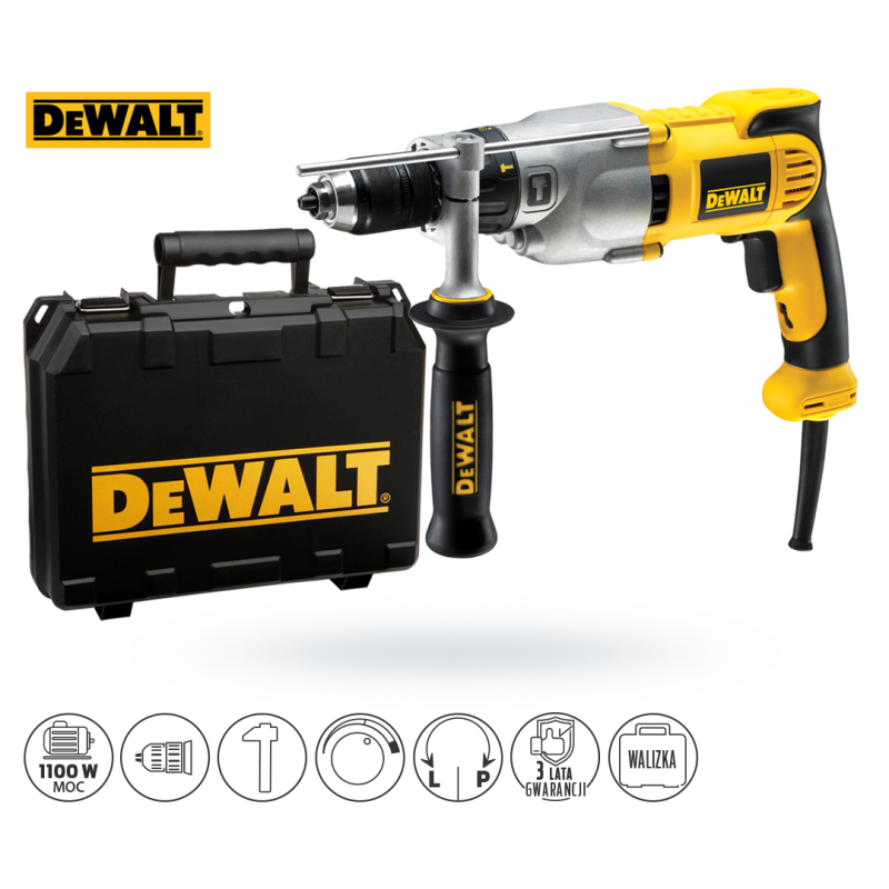 Wiertarka udarowa DEWALT DWD524KS 1100W 2 biegi 40Nm