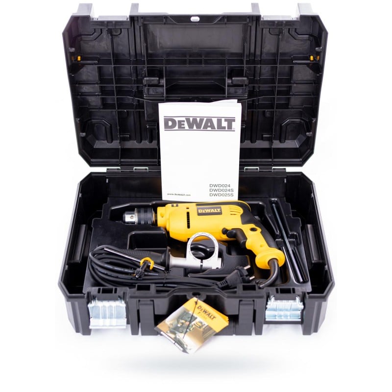 Wiertarka udarowa 701 W L/P DEWALT + TSTAK II