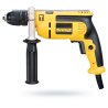 Wiertarka udarowa 701W L/P uchw samoza DEWALT DWD024S