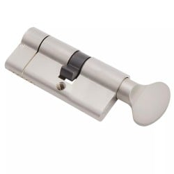 Wkładka 30/40 + wkładka z gałką 30G/40 Assa Abloy, nikiel, ATEST, 6D
