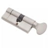 Wkładka 40/50 + wkładka z gałką 50G/40 Assa Abloy, nikiel, ATEST, 6D