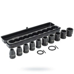 Nasadki udarowe krótkie 1/2'' 10szt HiKOKI