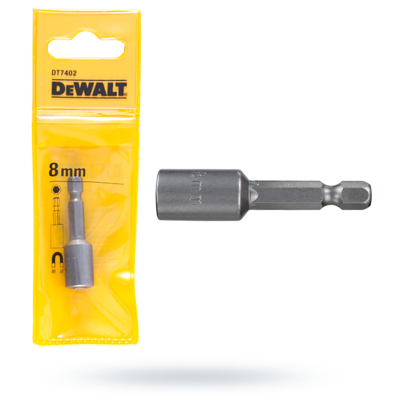 Nasadka DEWALT DT7402 z magnesem 8mm 50mm