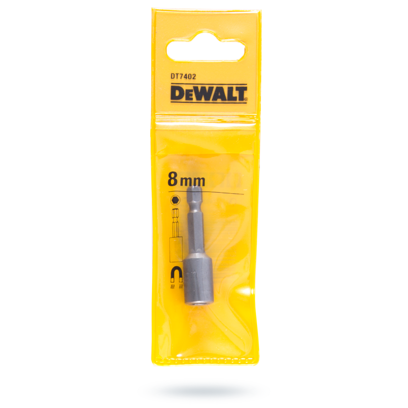 Nasadka DEWALT DT7402 z magnesem 8mm 50mm