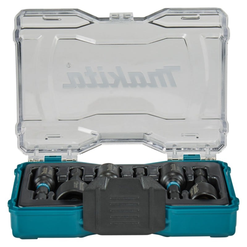 Nasadki magnetyczne udarowe Makita E-15768 HEX 1/4’’ 50mm 6-13mm 6el. IMPACT BLACK