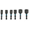 Nasadki magnetyczne udarowe Makita E-15768 HEX 1/4’’ 50mm 6-13mm 6el. IMPACT BLACK