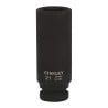 Nasadka 21 mm 1/2" Stanley sześciokątna 38 mm CrV