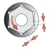 Nasadka sześciokątna długa Yato YT-1417 6mm 1/4'' AS-DRIVE