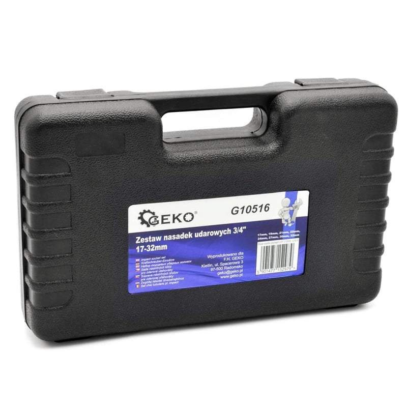 Zestaw nasadek udarowych 3/4'' 17-32mm GEKO G10516