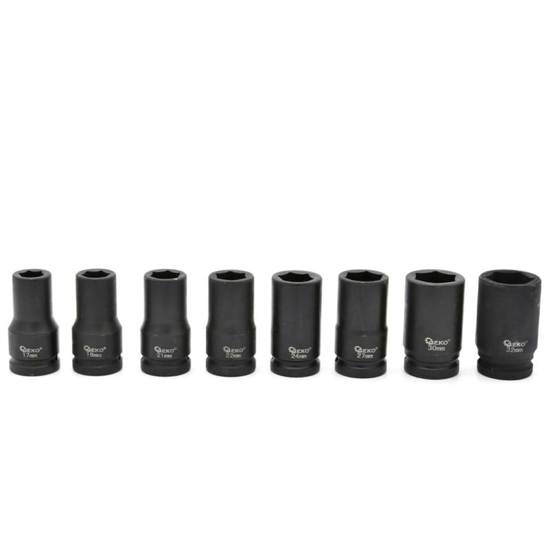 Zestaw nasadek udarowych 3/4'' 17-32mm GEKO G10516