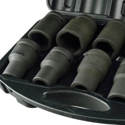 Zestaw 10 nasadek udarowych 1' 17-41mm GEKO G10075