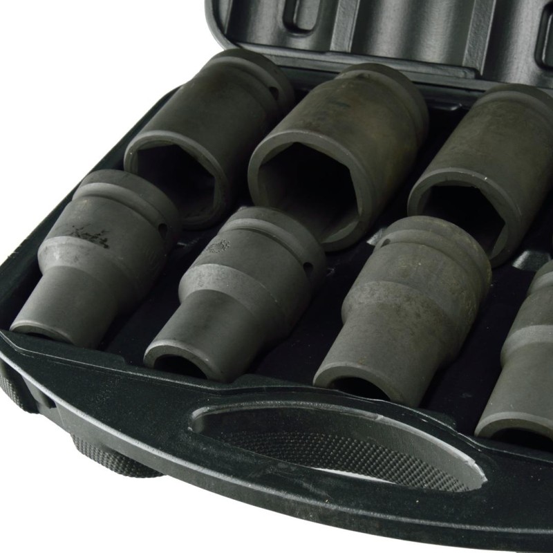 Zestaw 10 nasadek udarowych 1' 17-41mm GEKO G10075