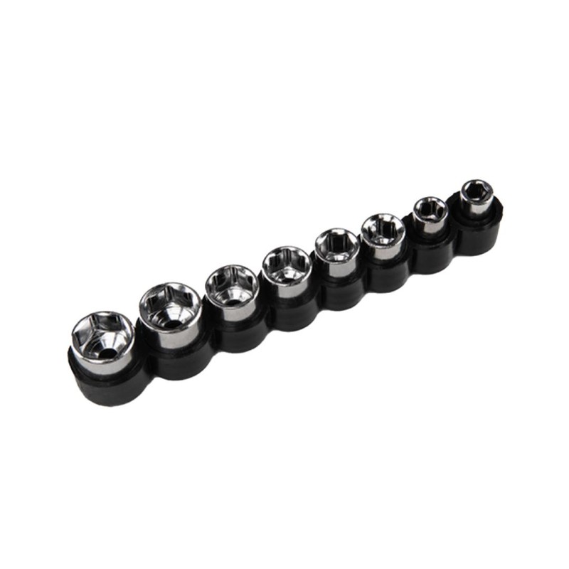 Zestaw: klucze nasadowe + wkrętak elastyczny 5-12/270 mm CRV Bradas DIY-SW10SET-E