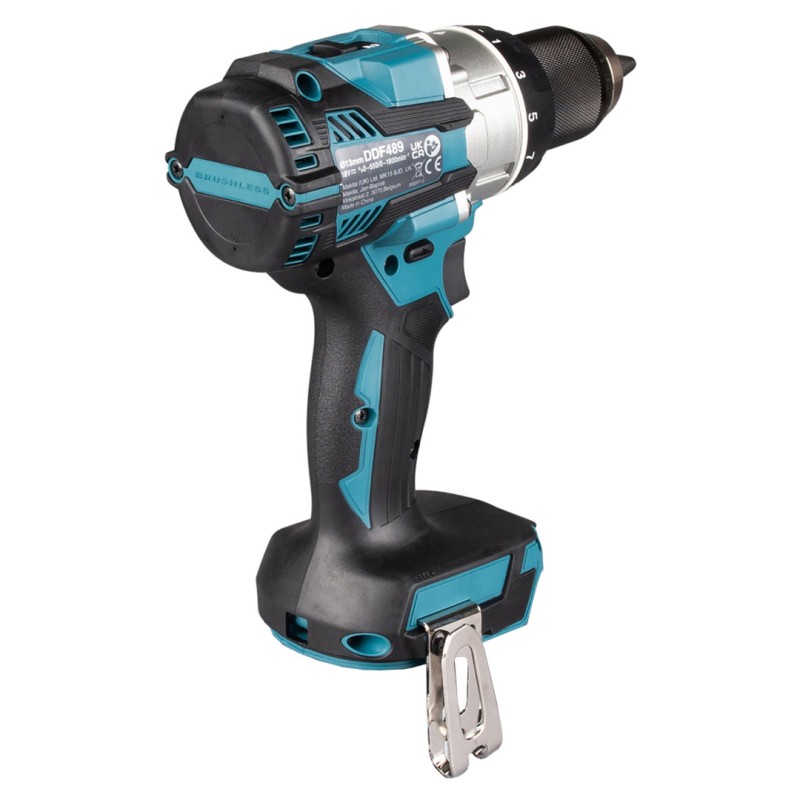 Wiertarko-wkrętarka Makita DDF489RFJ 18V LXT 73Nm BL XPT 2biegi 2x3Ah walizka