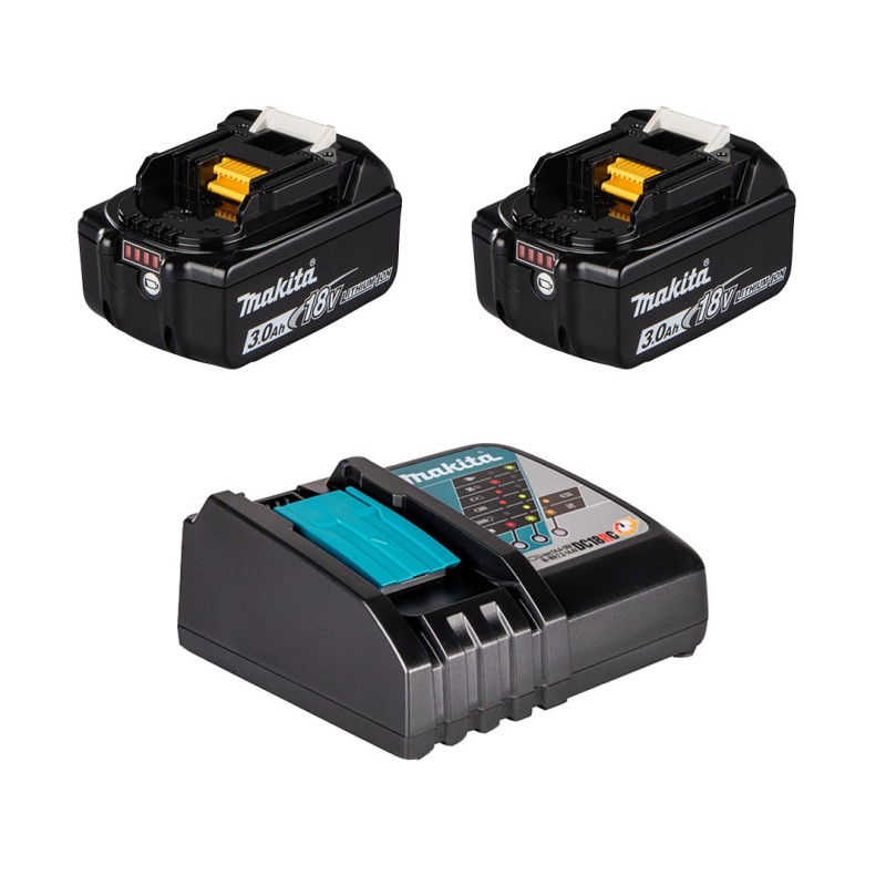 Wiertarko-wkrętarka Makita DDF489RFJ 18V LXT 73Nm BL XPT 2biegi 2x3Ah walizka