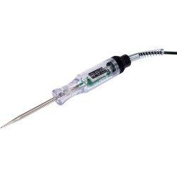 Samochodowy próbnik napięcia YATO YT-28667 3-48V z wyświetlaczem LCD.