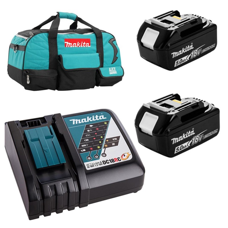 Zestaw Combo Makita DLX7019TX1 7 elektronarzędzi akumulatorowych 18V 2x5Ah