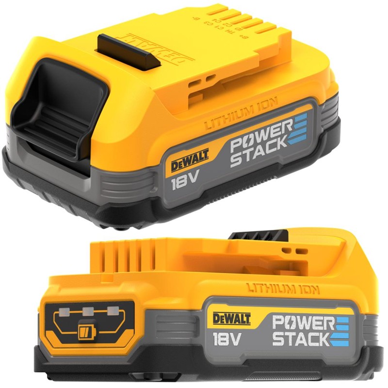 DCD709+DCF809 Powerstack 18V DeWALT DCK2062E2T-QW