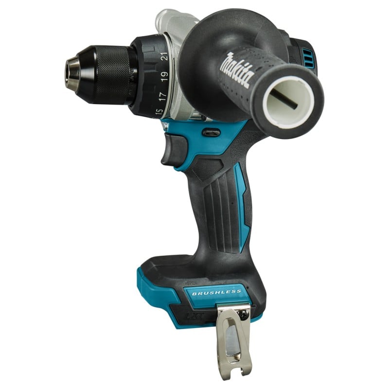 Zestaw 3 elektronarzędzi Makita DLX3202TJ 18V LXT 3x5Ah XPT – DGA506 + DDF492 + DHR243, ładowarka, 2 walizki