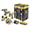 Zestaw COMBO 5 narzędzi akumulatorowych DeWALT DCK500P3T XR 18V BL