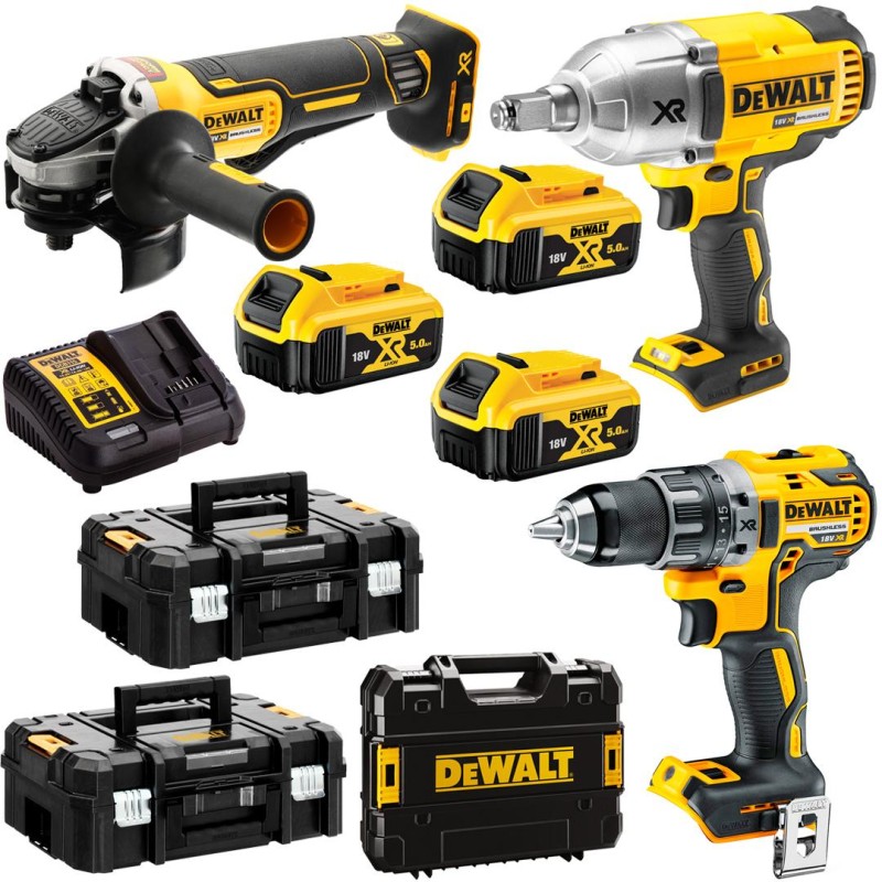 Zestaw COMBO DCF899 DCD791 DCG406 DeWalt DCKM009