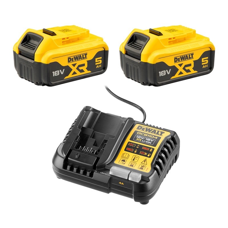 Zestaw elektronarzędzi COMBO DeWALT DCK330P2T 18V XR BL 2X5Ah walizka