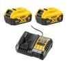 Zestaw elektronarzędzi COMBO DeWALT DCK330P2T 18V XR BL 2X5Ah walizka